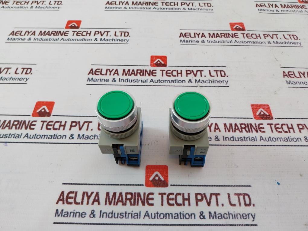 Idec ABW/ HW-G10 Push Button with Contact Block 10A 600V