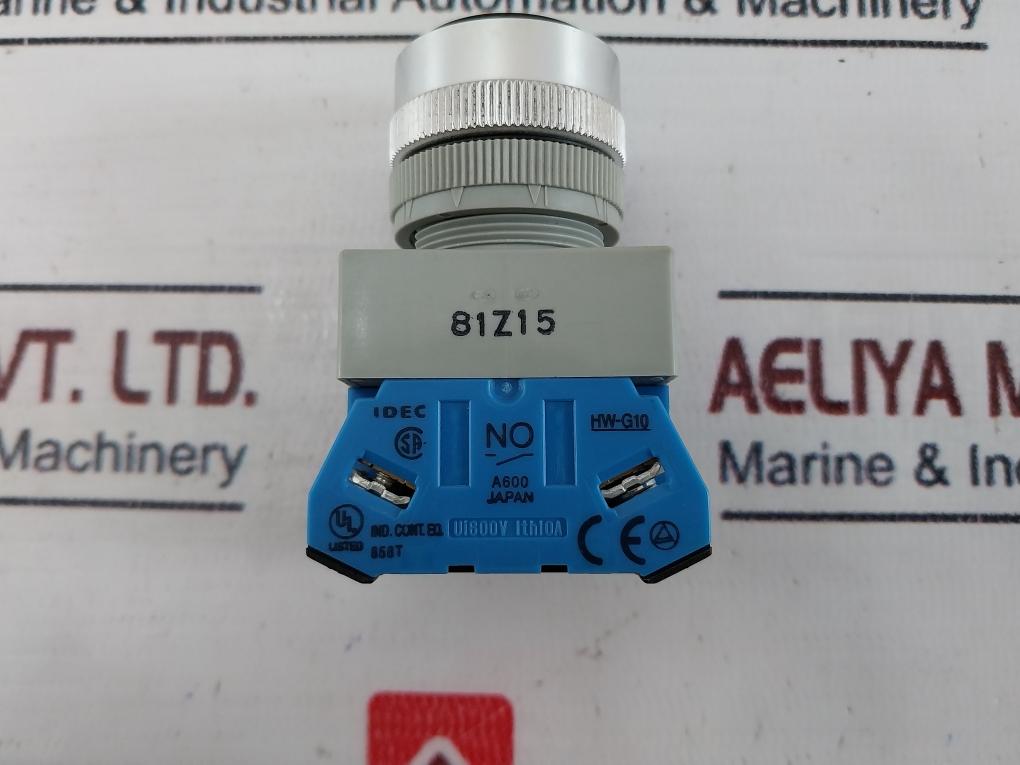 Idec Abw Pushbutton Switch 10A 600V