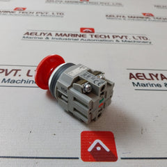Idec Ajn311Nr-u Red Pushbutton With Contact Block 12-22 Awg 600V
