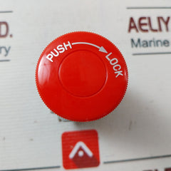 Idec Ajn311Nr-u Red Pushbutton With Contact Block 12-22 Awg 600V