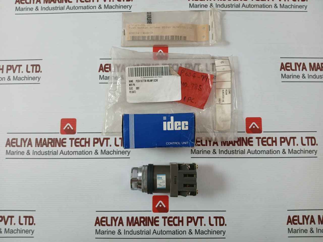 Idec Alne3F311-w Push Button With Lamp (Full Guard) 50-60Hz