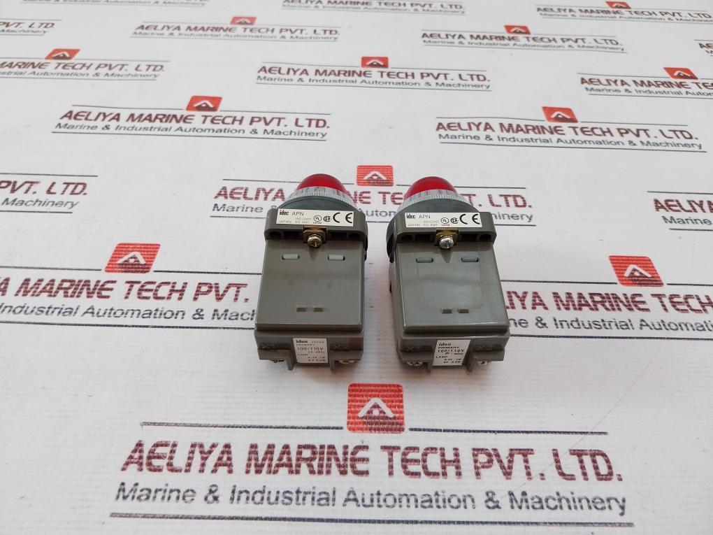 Idec Apn116R Red Pilot Light 100/110V 50-60Hz