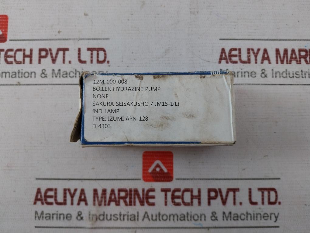 Idec Apn128 Pilot Light 200/220V 50-60Hz 12M-000-008