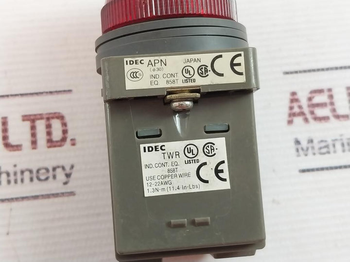 Idec Apn Pilot Light 100-100V 50/60Hz