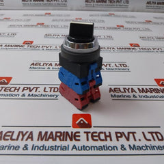 IDEC ASW 0201/ HW-G01 Selector Switch with Contact Block