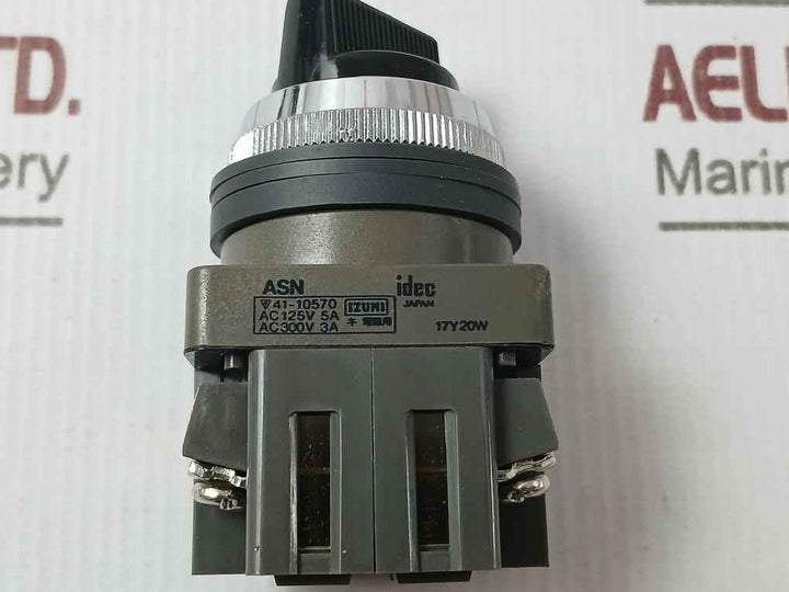 Idec Asn1011 Selector Switch