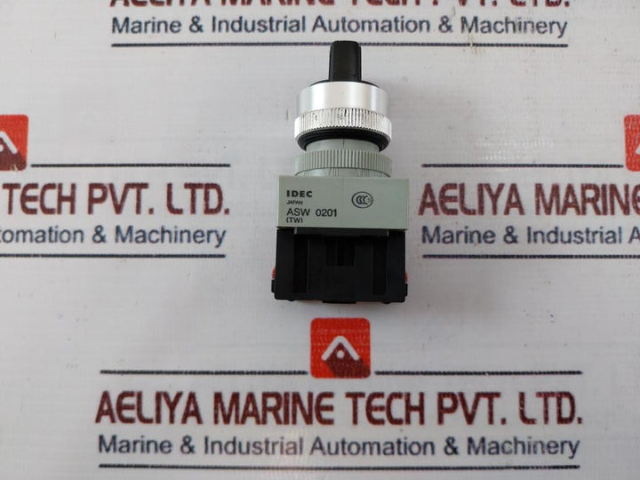 Idec Asw 0201/ Hw-g01 Selector Switch With Contact Block A600