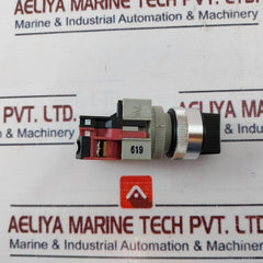 Idec Asw 0201/ Hw-g01 Selector Switch With Contact Block A600