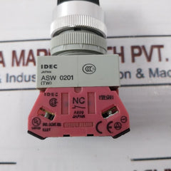 Idec Asw0201 Selector Switch