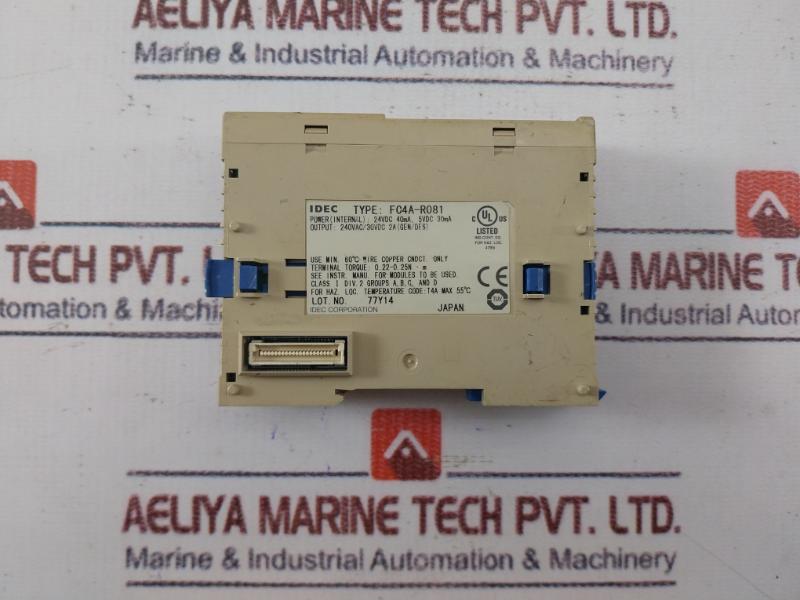 Idec Fc4A-r081 Plc Output Module 240 Vac/30Vdc 2A