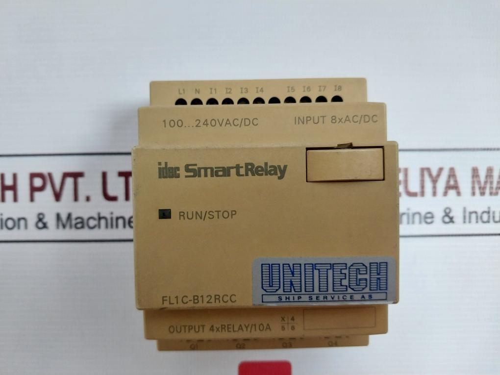 Idec Fl1C-b12Rcc Smart Relay 100-240Vac/Dc 0°C...+55°C
