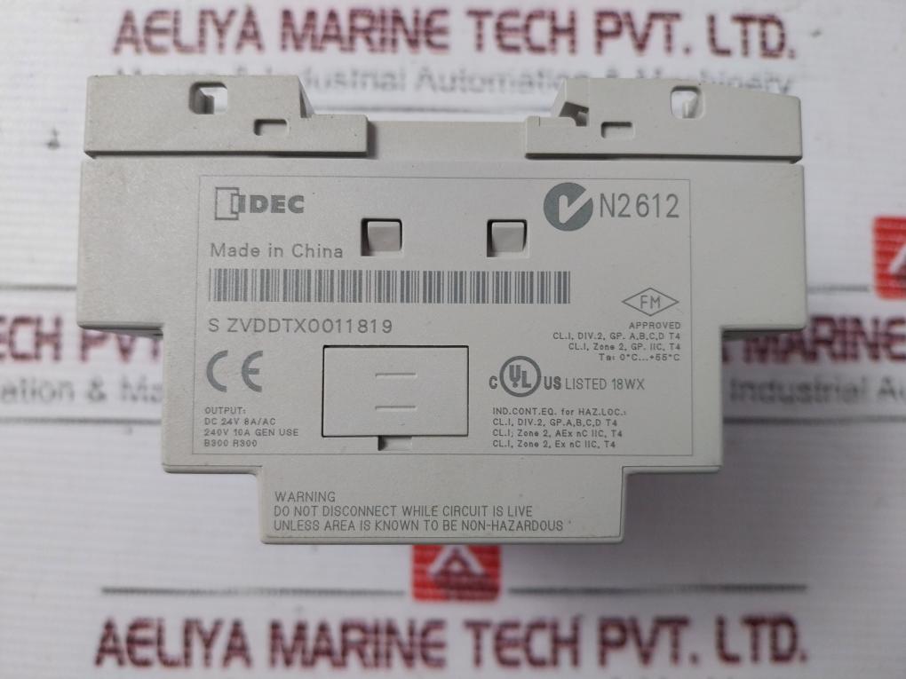 Idec Fl1E-b12Rce Smart Relay 10A 24Vdc