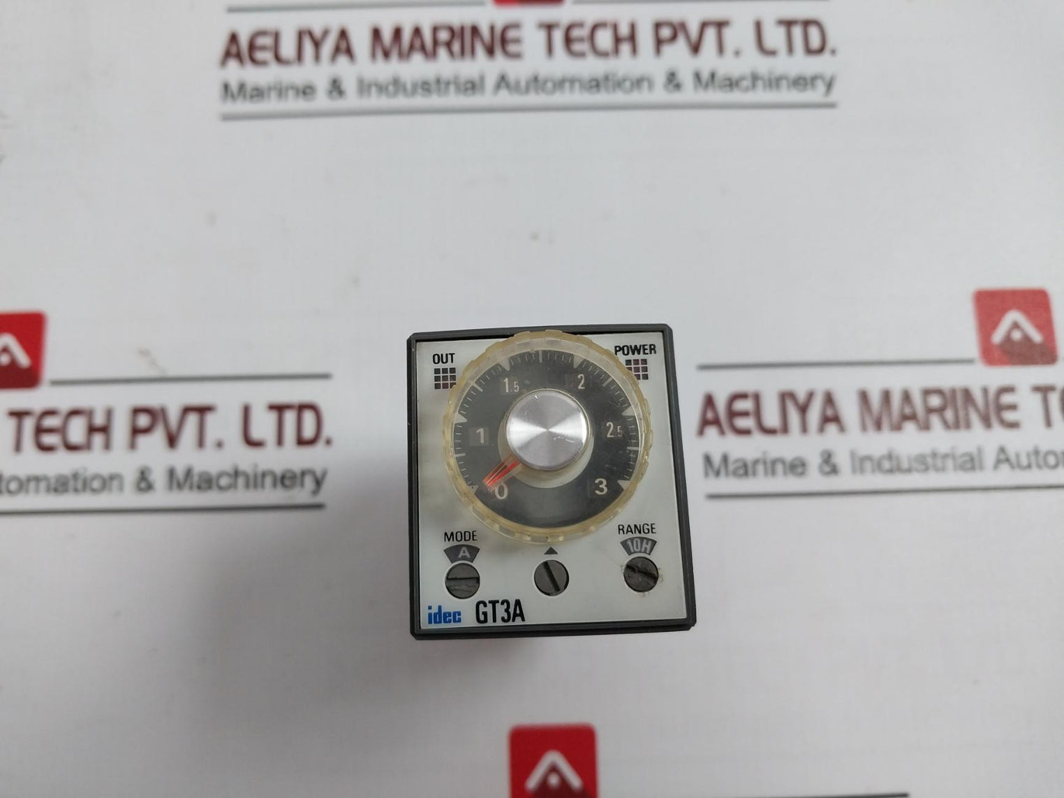 Idec Gt3A-1Af20 Electronic Timer 100-240Vac 10H 5A 120Vac/30Vdc