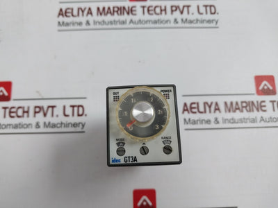Idec Gt3A-1Af20 Electronic Timer 100-240Vac 10H 5A 120Vac/30Vdc