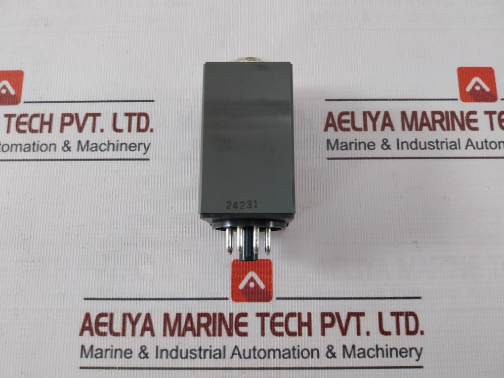 Idec Gt3P-4Ad24 Electronic Timer 1S 100Ma 28Vdc Ac/Dc 24V 24231