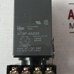 Idec Gt3P-4Ad24 Electronic Timer Range:0.1S