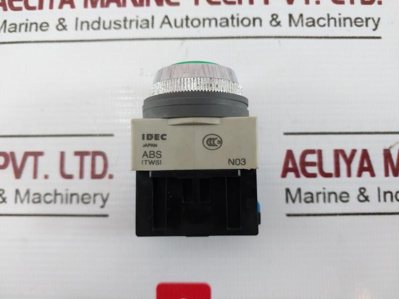 Idec Hw-g10 Push Button With Contact Block A600 10A 80428