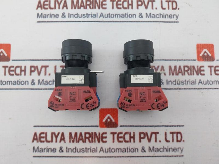Idec Hw1B-m111G Illuminated Pushbutton Switch Hw-g10 600V