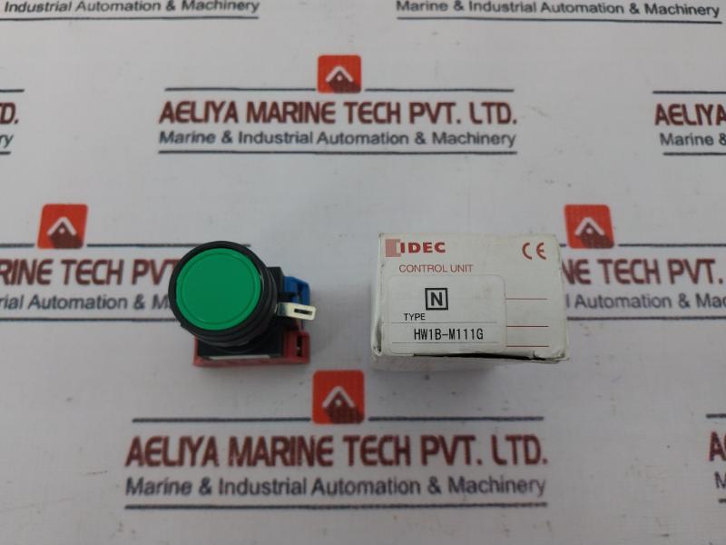 Idec Hw1B-m111G Illuminated Pushbutton Switch Hw-g10 600V