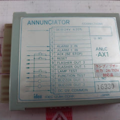 Idec Izumi Anlc-ax1 Iz-alarm Annunciator