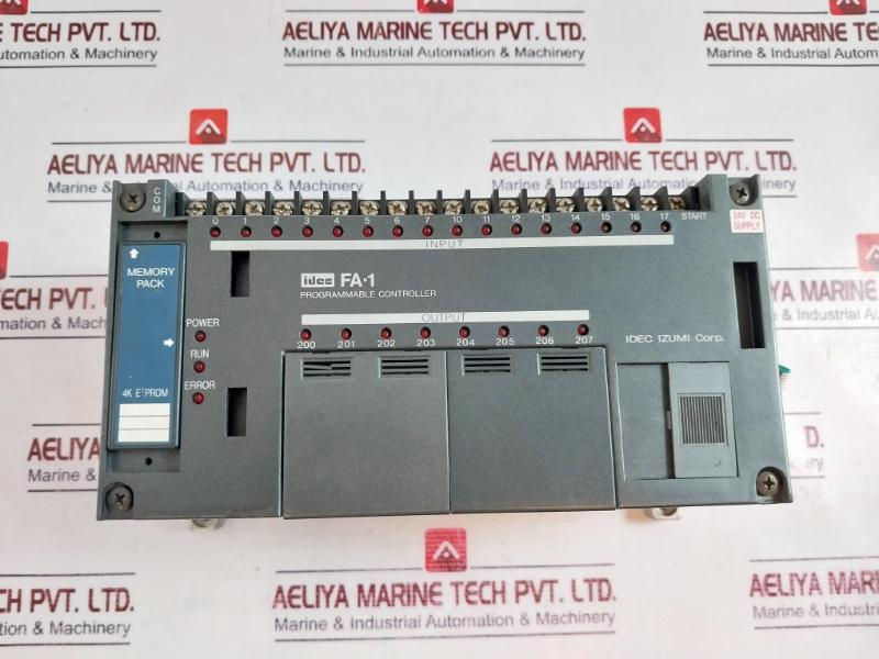 Idec Izumi Fa-1 Programmable Controller Pfa-1C24Rdc 24V Dc Base Unit