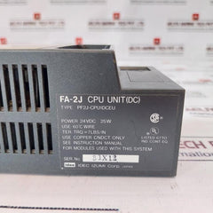 Idec Izumi Pf2J-cpu1Dceu Programmable Controller Cpu Unit (Dc) 24Vdc 25W