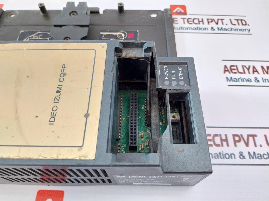 Idec Izumi PF2J-CPU1DCEU Programmable Controller CPU Unit (DC) (Not Working)
