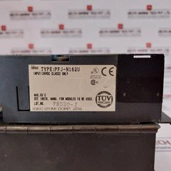 Idec Izumi Pfj-dp1U, Pfj-t162Cu, Pfj-n162U Transistor Output/Input Unit