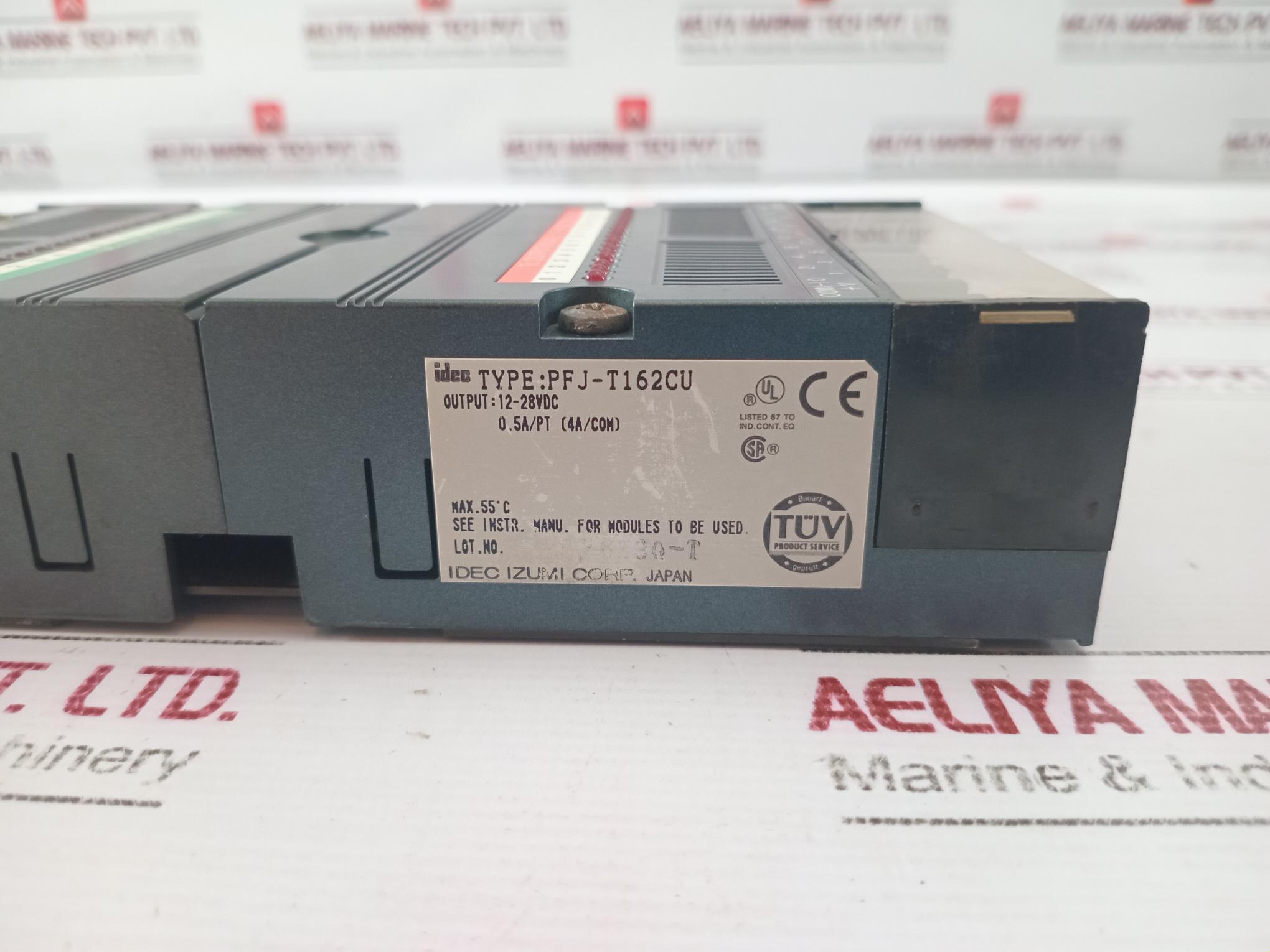 Idec Izumi Pfj-n162U Dc Input Module 24V Dc Class 2, Max.55°C