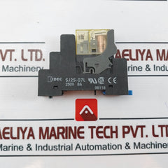 Idec Izumi Rj2S-c-d24 Plug-in Relay With Base Sj2S-07L