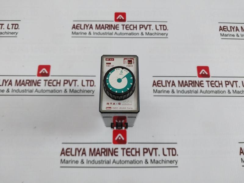 Idec Izumi Rta-sp2F Plug-in Adjustable Pneumatic Timer 100 110V 60Hz Rta-s 100V