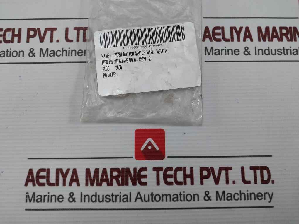 Idec Ma2L-m614W Push Button Switch With Indicator Lamp