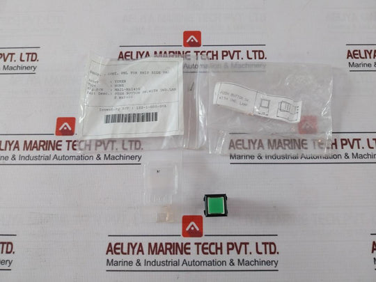 Idec Ma2L-m Green Push Button Switch With Indicator Lamp Led Dc Ac125V 3A