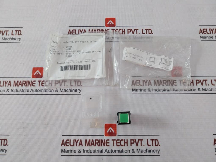Idec Ma2L-m Green Push Button Switch With Indicator Lamp Led Dc Ac125V 3A