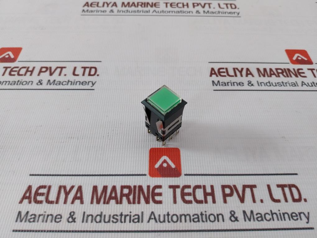 Idec Ma2L-m Green Push Button Switch With Indicator Lamp Led Dc Ac125V 3A