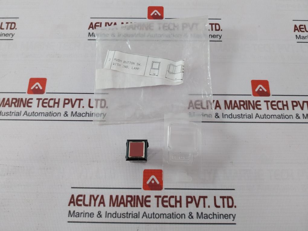 Idec Ma2L-m Red Push Button Switch With Indicator Lamp Ac250V 2A 24V Led Dc