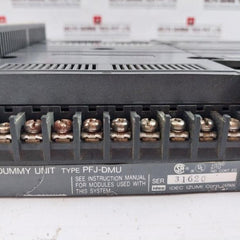 Idec Pf2J-cpu1Dceu(Cpu Unit),Pfj-n112Au(Analog Input Unit),Pfj-dmu(Dummy Unit),Pfj-t081U(Relay Output Unit),Pfj-t162Cu(Transistor Output Unit),Pfj-n162U(Dc Input Unit),Pfj-n112A(Analog Input Unit)