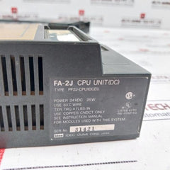 Idec Pf2J-cpu1Dceu(Cpu Unit),Pfj-n112Au(Analog Input Unit),Pfj-dmu(Dummy Unit),Pfj-t081U(Relay Output Unit),Pfj-t162Cu(Transistor Output Unit),Pfj-n162U(Dc Input Unit),Pfj-n112A(Analog Input Unit)