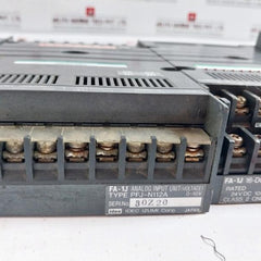 Idec Pf2J-cpu1Dceu(Cpu Unit),Pfj-n112Au(Analog Input Unit),Pfj-dmu(Dummy Unit),Pfj-t081U(Relay Output Unit),Pfj-t162Cu(Transistor Output Unit),Pfj-n162U(Dc Input Unit),Pfj-n112A(Analog Input Unit)