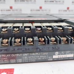 Idec Pf2J-cpu1Dceu(Cpu Unit),Pfj-n112Au(Analog Input Unit),Pfj-dmu(Dummy Unit),Pfj-t081U(Relay Output Unit),Pfj-t162Cu(Transistor Output Unit),Pfj-n162U(Dc Input Unit),Pfj-n112A(Analog Input Unit)