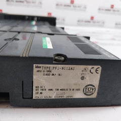 Idec Pf2J-cpu1Dceu(Cpu Unit),Pfj-n112Au(Analog Input Unit),Pfj-dmu(Dummy Unit),Pfj-t081U(Relay Output Unit),Pfj-t162Cu(Transistor Output Unit),Pfj-n162U(Dc Input Unit),Pfj-n112A(Analog Input Unit)