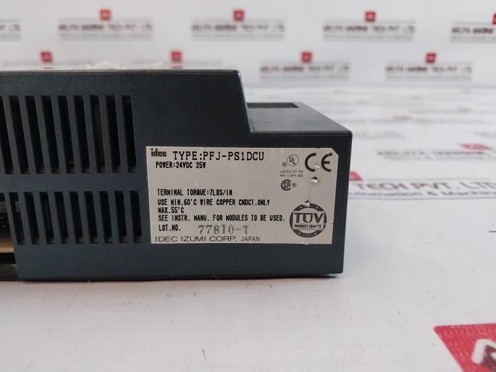 Idec Pfj-ps1Dcu Expansion Power Supply Unit