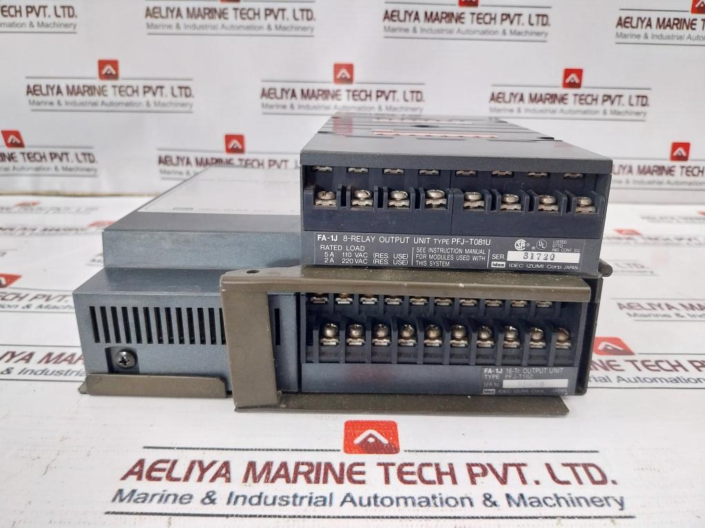 Idec Pfj-t081U Relay Output Module With Fa-1 Junior Programmable Controller