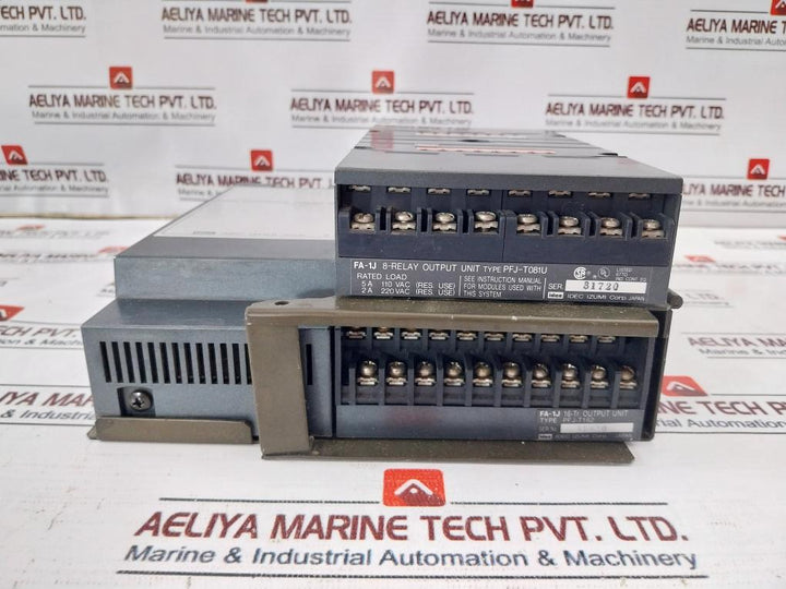Idec Pfj-t081U Relay Output Module With Fa-1 Junior Programmable Controller