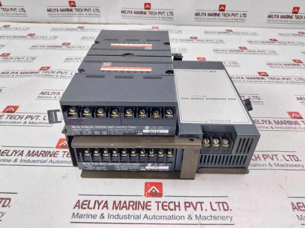 Idec Pfj-t081U Relay Output Module With Fa-1 Junior Programmable Controller