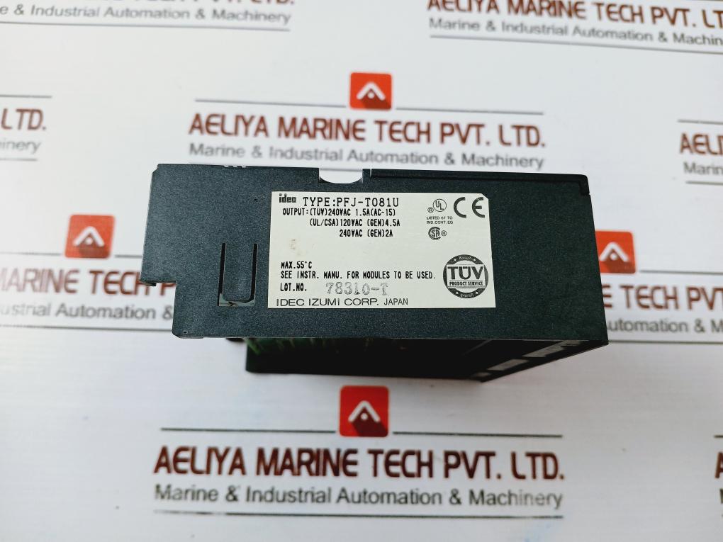 Idec Pfj-t081u Relay Output Module