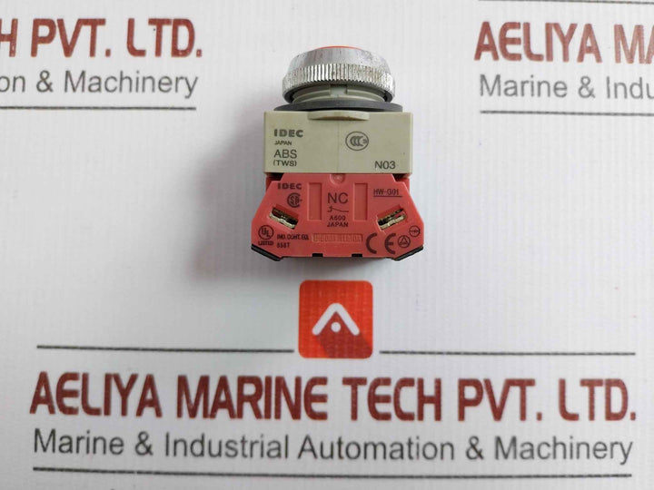 Idec Push Button Switch Abs (Tws) 600V 10A