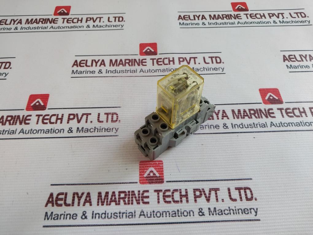 Idec Rh2B-ud Power Relay With Base 10A 240Vac