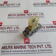 Idec Rh2B-ud Power Relay With Base 10A 240Vac