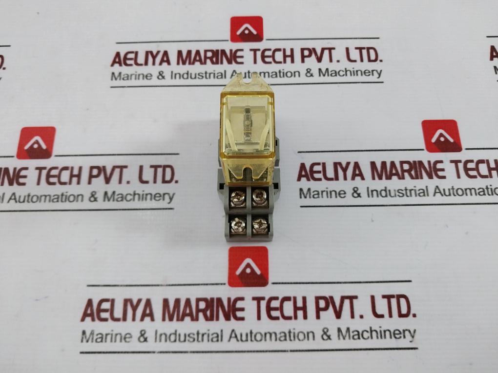 Idec Rh2b-utdc24v Relay, 10a 240vac, 7.5a 120vac